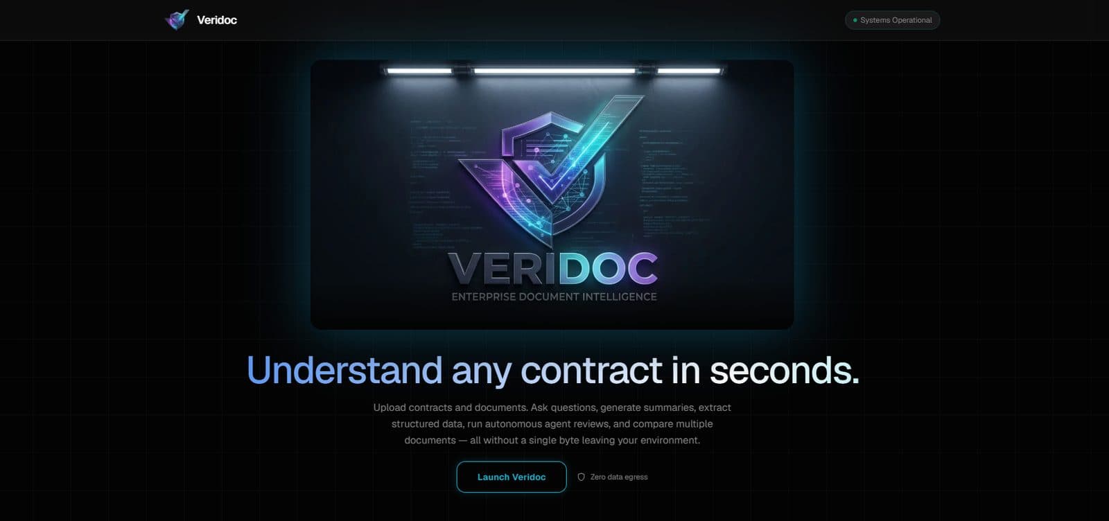 VeriDoc interface
